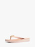 Posie Signature Logo Flip Flop michael kors posie signature logo flip flop