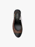 michael kors piper flex signature logo slingback pump