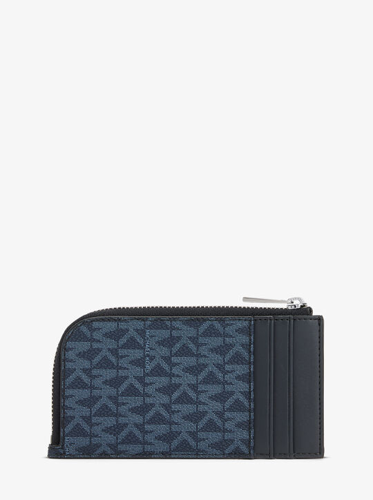 michael kors حافظة بطاقات بشعار الماركة