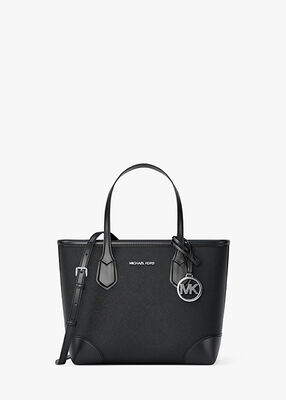 michael kors eva extra small saffiano leather convertible tote bag