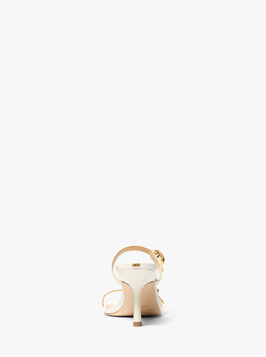 Kya Leather Sandal michael kors kya leather sandal