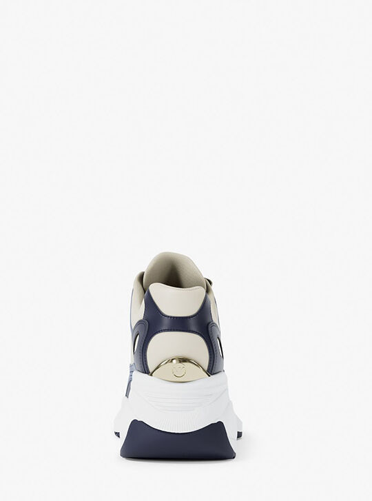 Zuma Leather Trainer, FRCH BLU MLT | Michael Kors KSA
