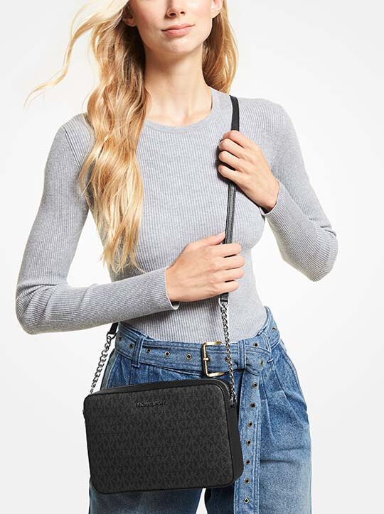 حقيبة كروسبودي جيت سيت كبيرة michael kors حقيبة كروسبودي جيت سيت كبيرة