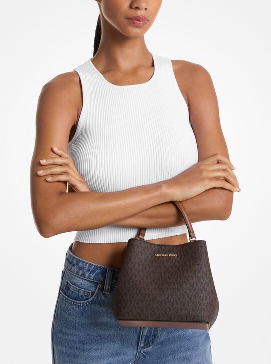 michael kors حقيبة كتف برات صغيرة