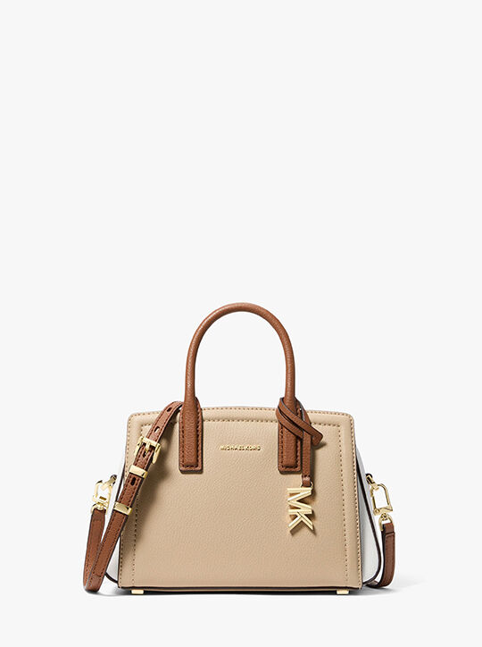 Laila Extra-Small Color-Block Leather Crossbody Bag michael kors laila extra small color block leather crossbody bag