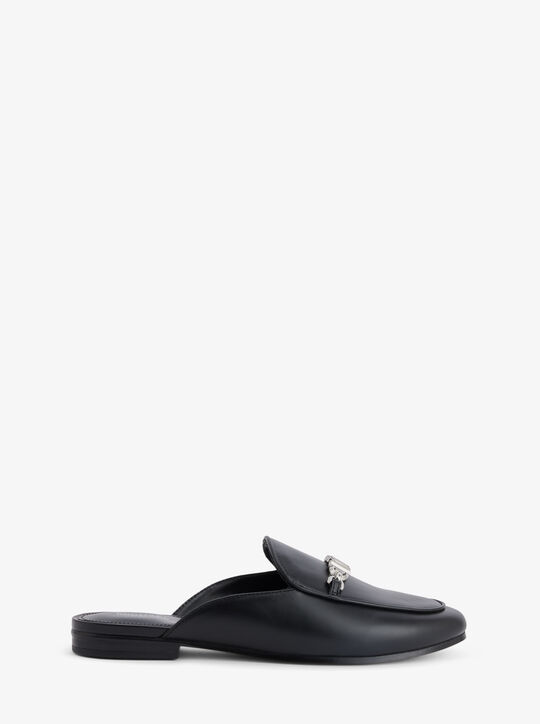 michael kors tiffanie leather mule