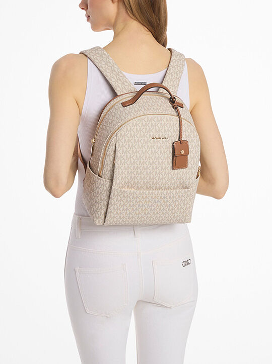 michael kors sable signature backpack