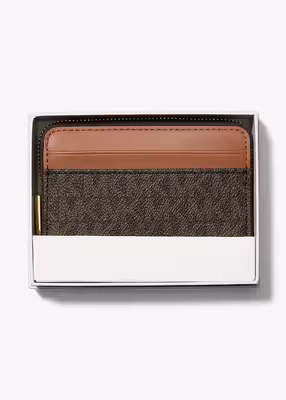 michael kors حافظة بطاقات جيت سيت صغيرة بسحاب