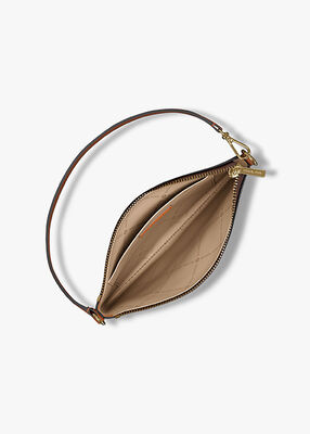 michael kors jet set small signature logo convertible wristlet