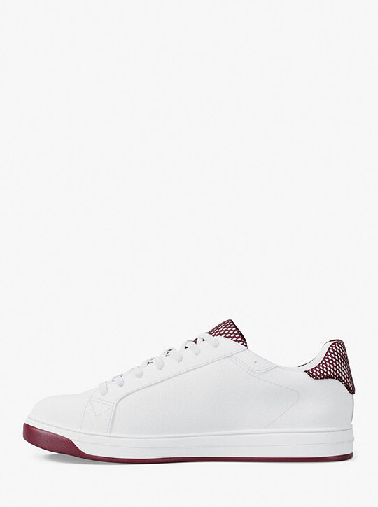 michael kors keating leather sneaker