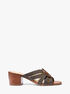 Erika Signature Logo Sandal michael kors erika signature logo sandal