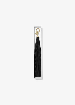 michael kors suede tassel bag charm