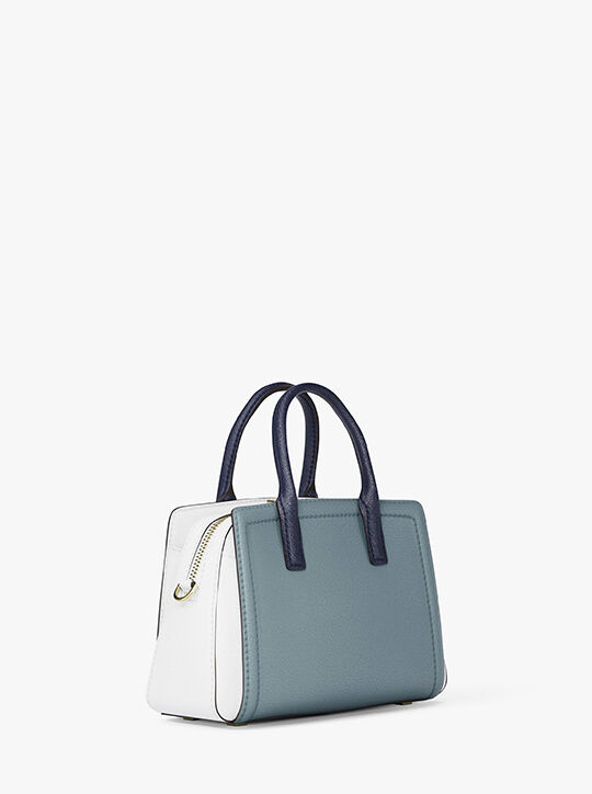 Laila Extra-Small Color-Block Leather Crossbody Bag michael kors laila extra small color block leather crossbody bag