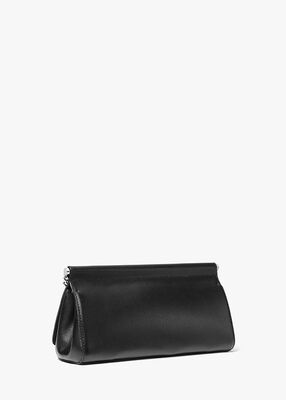 michael kors carmine medium leather pochette