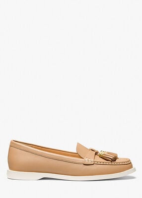 michael kors حذاء كيرنان الجلدي