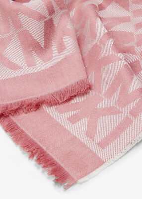 michael kors logo scarf