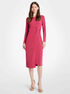michael kors stretch matte jersey dress