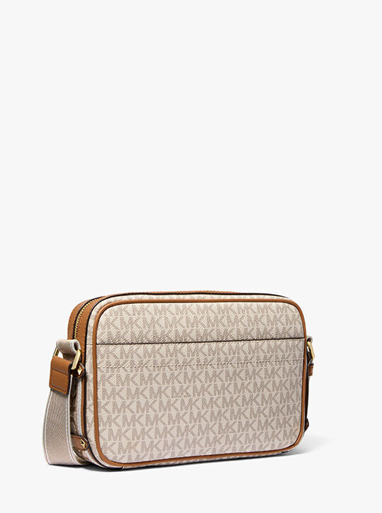 michael kors maeve large signature logo crossbody bag