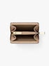 Jet Set Small Pebbled Leather Zip-Around Card Case michael kors jet set small pebbled leather zip around card case