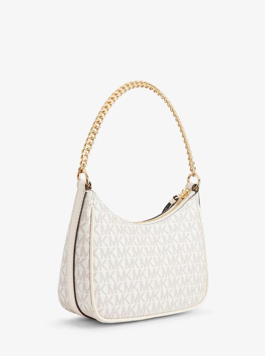 michael kors jet set charm small signature logo pochette