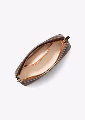 michael kors athena small signature logo convertible clutch