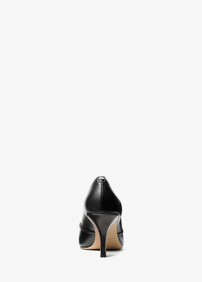 michael kors selina leather pump