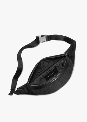 michael kors greyson logo sling pack
