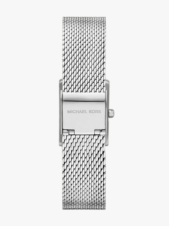 michael kors georgie silver tone watch