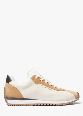 michael kors rhodes mixed media trainer