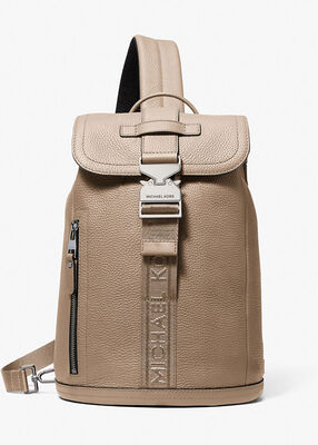 michael kors حقيبة هودسون الجلدية الطيارية