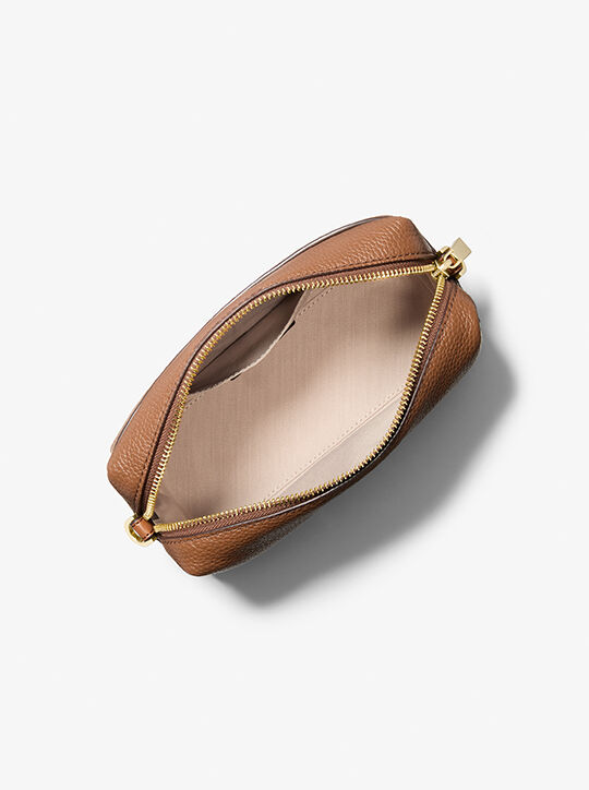 michael kors bryant small pebbled leather crossbody bag