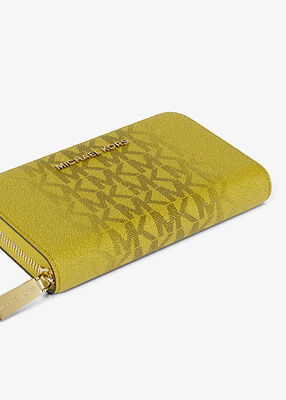 michael kors small ombr  signature logo wallet