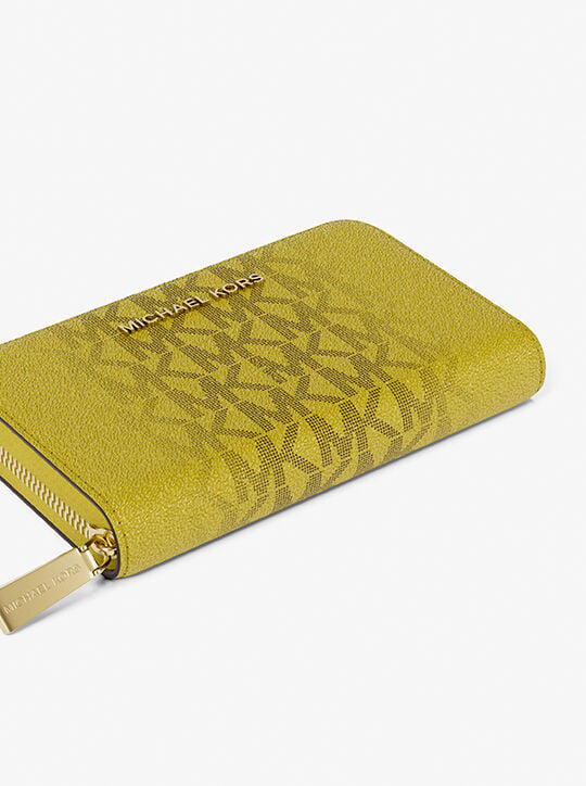 Small Ombré Signature Logo Wallet michael kors small ombr signature logo wallet