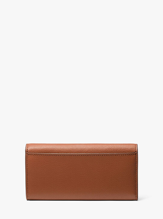 michael kors hamilton large leather continental wallet