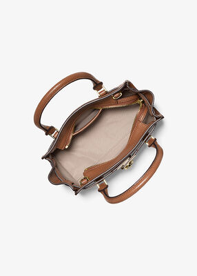 michael kors hamilton moderne extra small leather crossbody bag