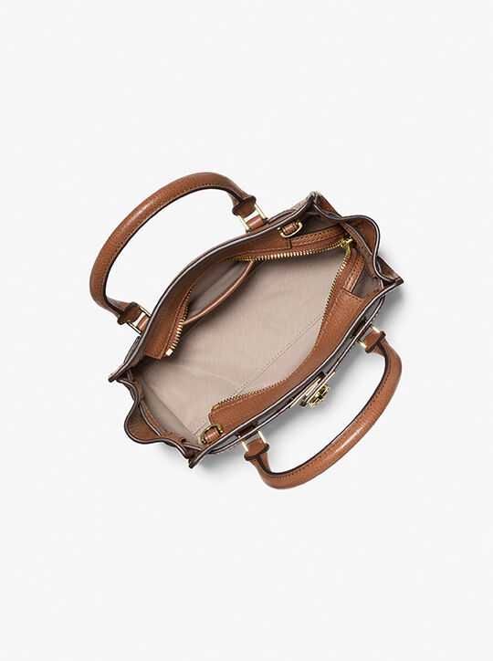 michael kors hamilton moderne extra small leather crossbody bag