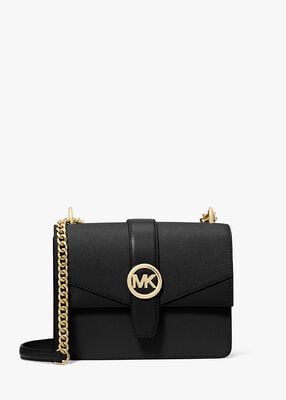 michael kors greenwich small saffiano leather crossbody bag