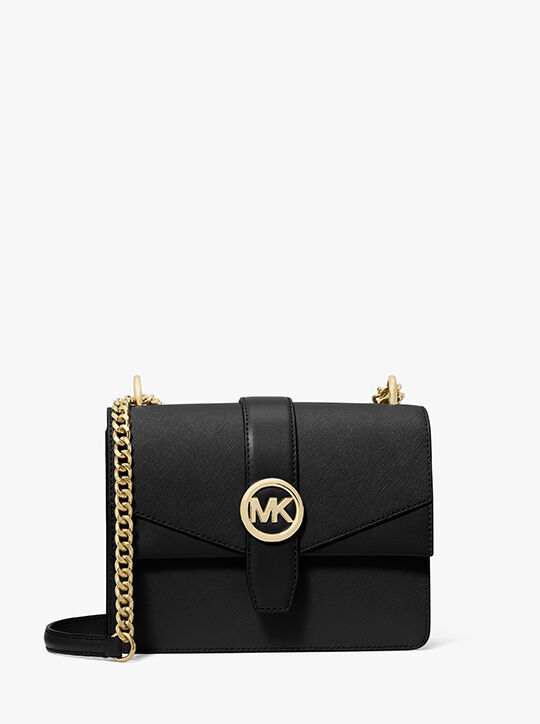 Greenwich Small Saffiano Leather Crossbody Bag michael kors greenwich small saffiano leather crossbody bag