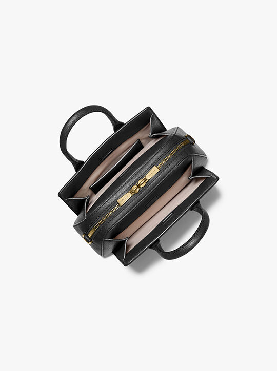 michael kors حقيبة ليلى الجلدية الصغيرة جدًا