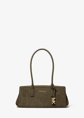 michael kors laila small suede shoulder bag