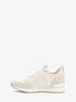 michael kors jenkins mixed media trainer