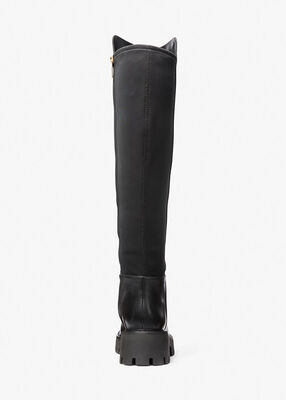 michael kors asher leather boot