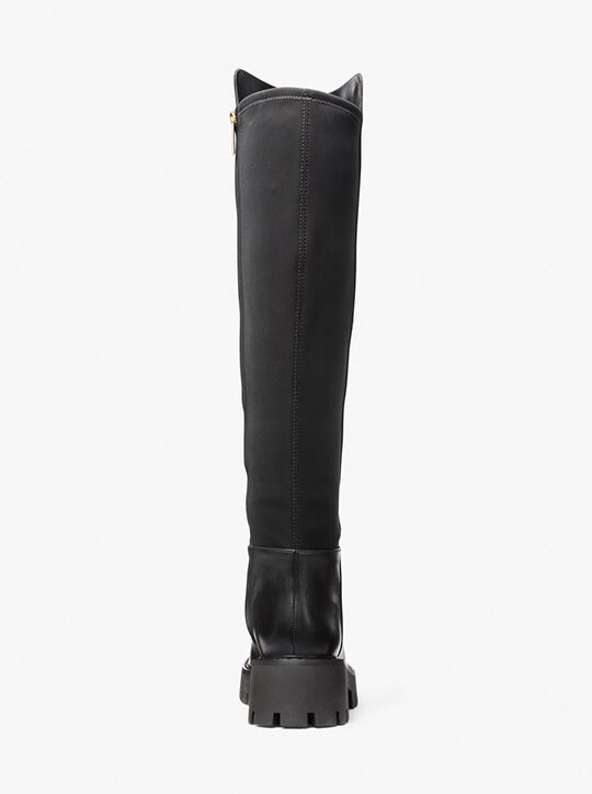 michael kors asher leather boot
