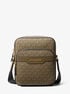 Hudson Mini Signature Logo Flight Bag michael kors hudson mini signature logo flight bag