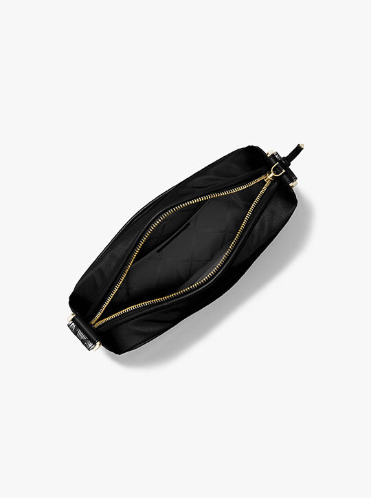 michael kors حقيبة كروس جيت سيت كبيرة من النايلون والجاباردين