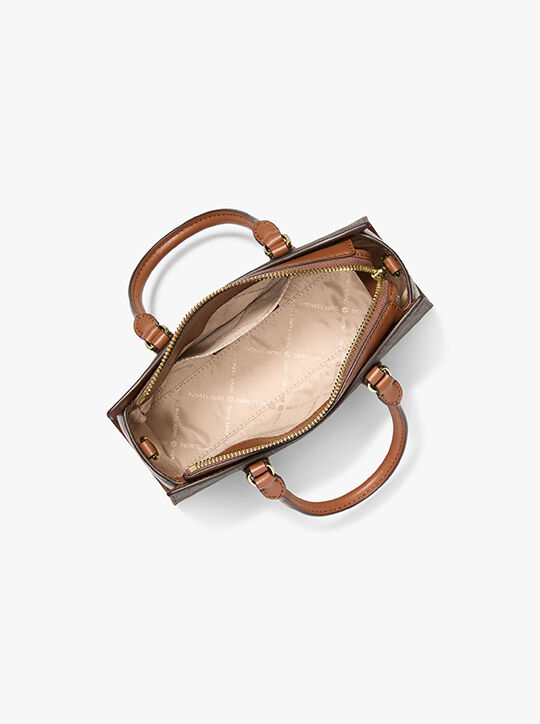 Arden Small Signature Logo Messenger Bag michael kors arden small signature logo messenger bag