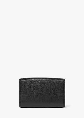 michael kors bryant medium pebbled leather wallet