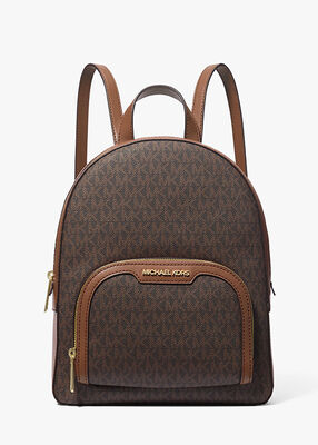 michael kors jaycee medium logo backpack