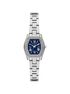 michael kors petite chelsea pav  silver tone watch