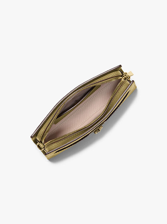 michael kors hamilton moderne extra small signature logo convertible crossbody bag